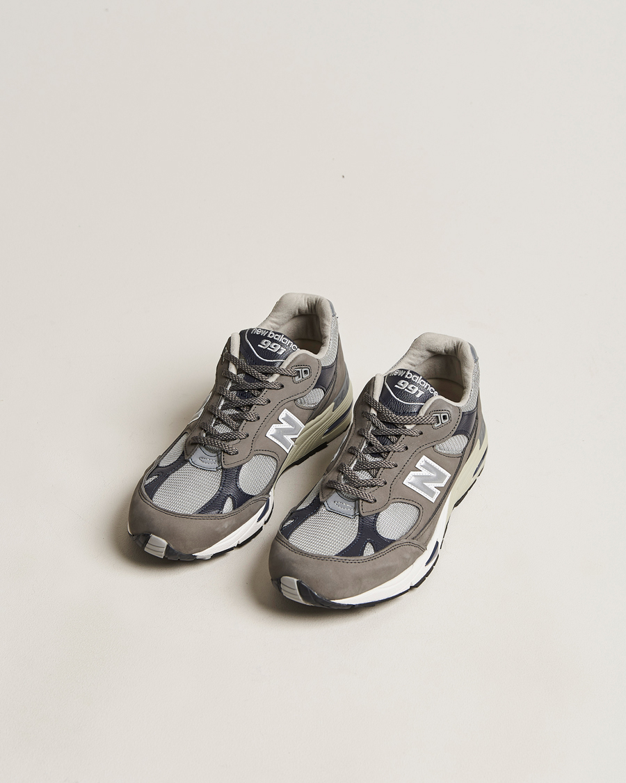 Herr | New Balance Made In UK 991 Sneakers Castlerock/Navy | New Balance | Made In UK 991 Sneakers Castlerock/Navy