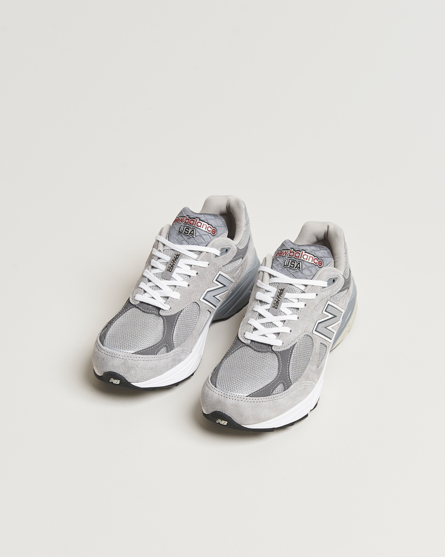 Herr | Summer | New Balance | Made In USA 990 Sneakers Grey