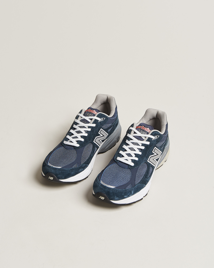 Herr | Nya produktbilder | New Balance | Made In USA 990 Sneakers Navy