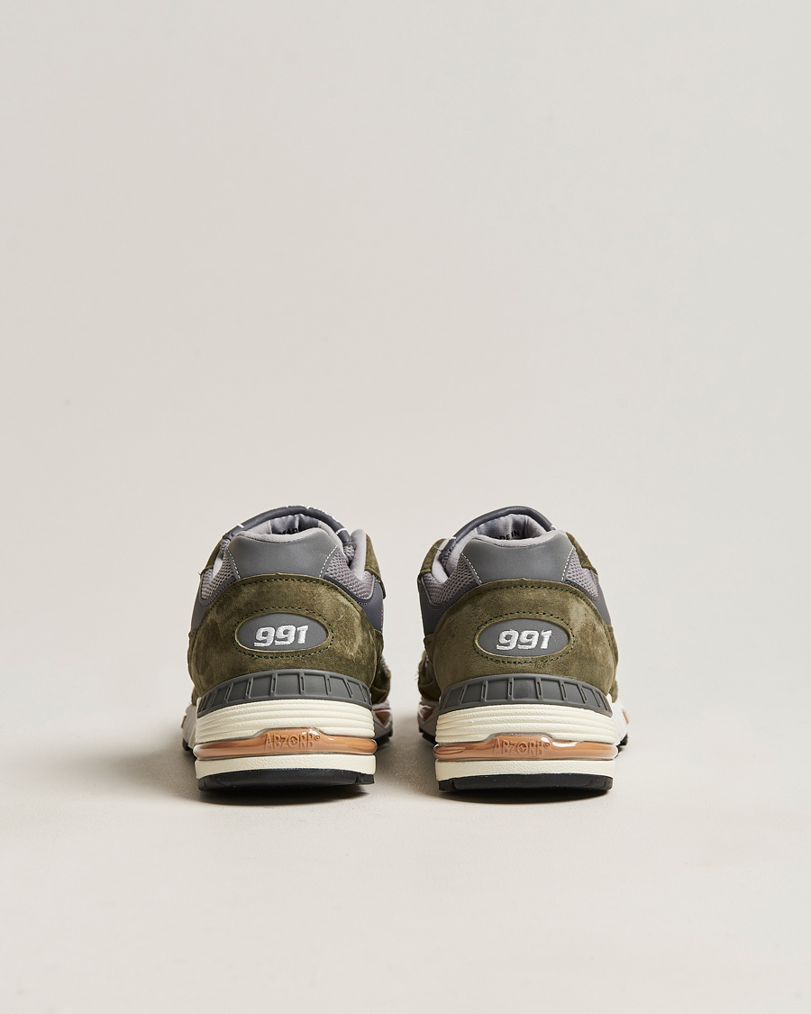 Herr | New Balance Made In UK 991 Sneakers Green/Grey | New Balance | Made In UK 991 Sneakers Green/Grey