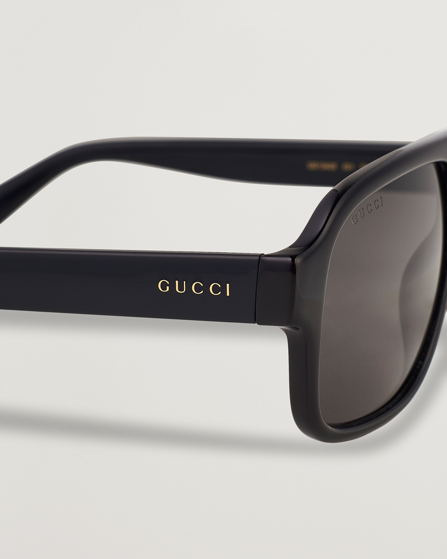 Herr | Solglasögon | Gucci | GG1342S Sunglasses Black Smoke