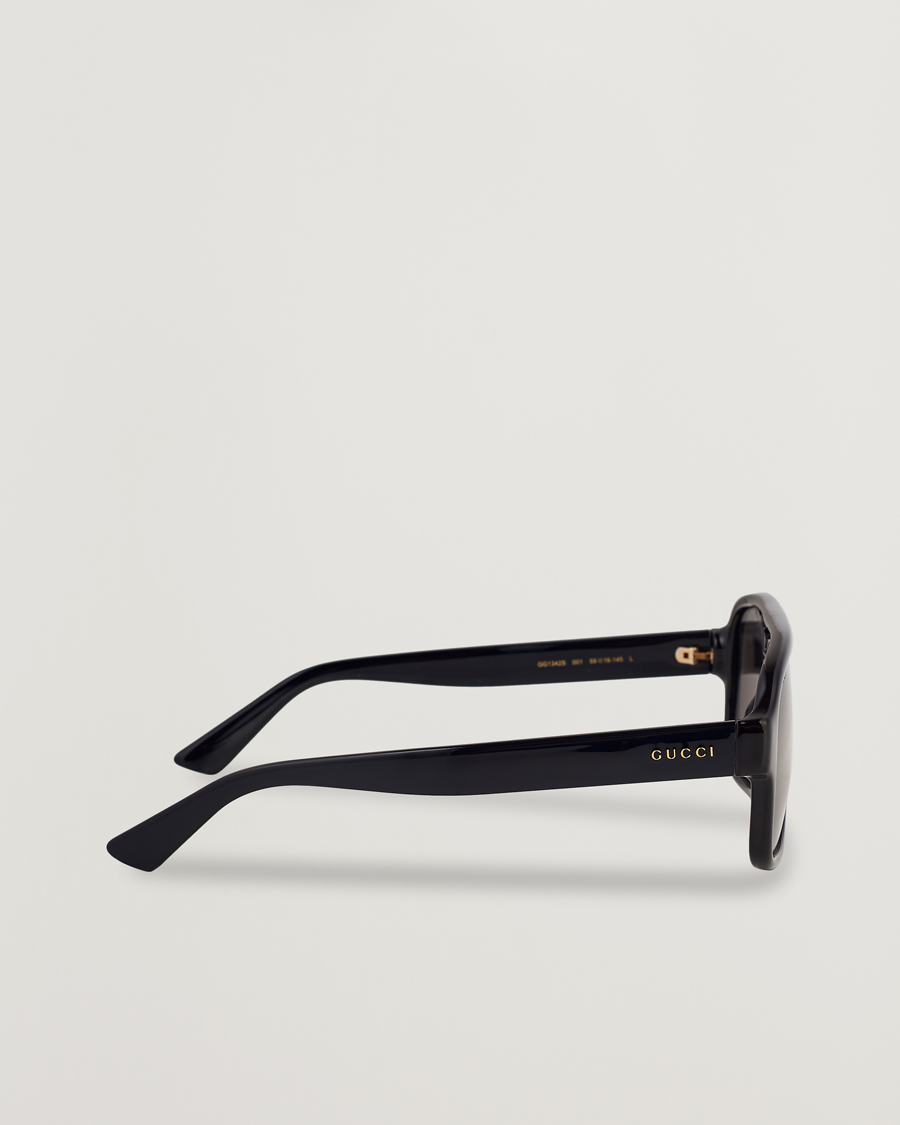Herr | Solglasögon | Gucci | GG1342S Sunglasses Black Smoke