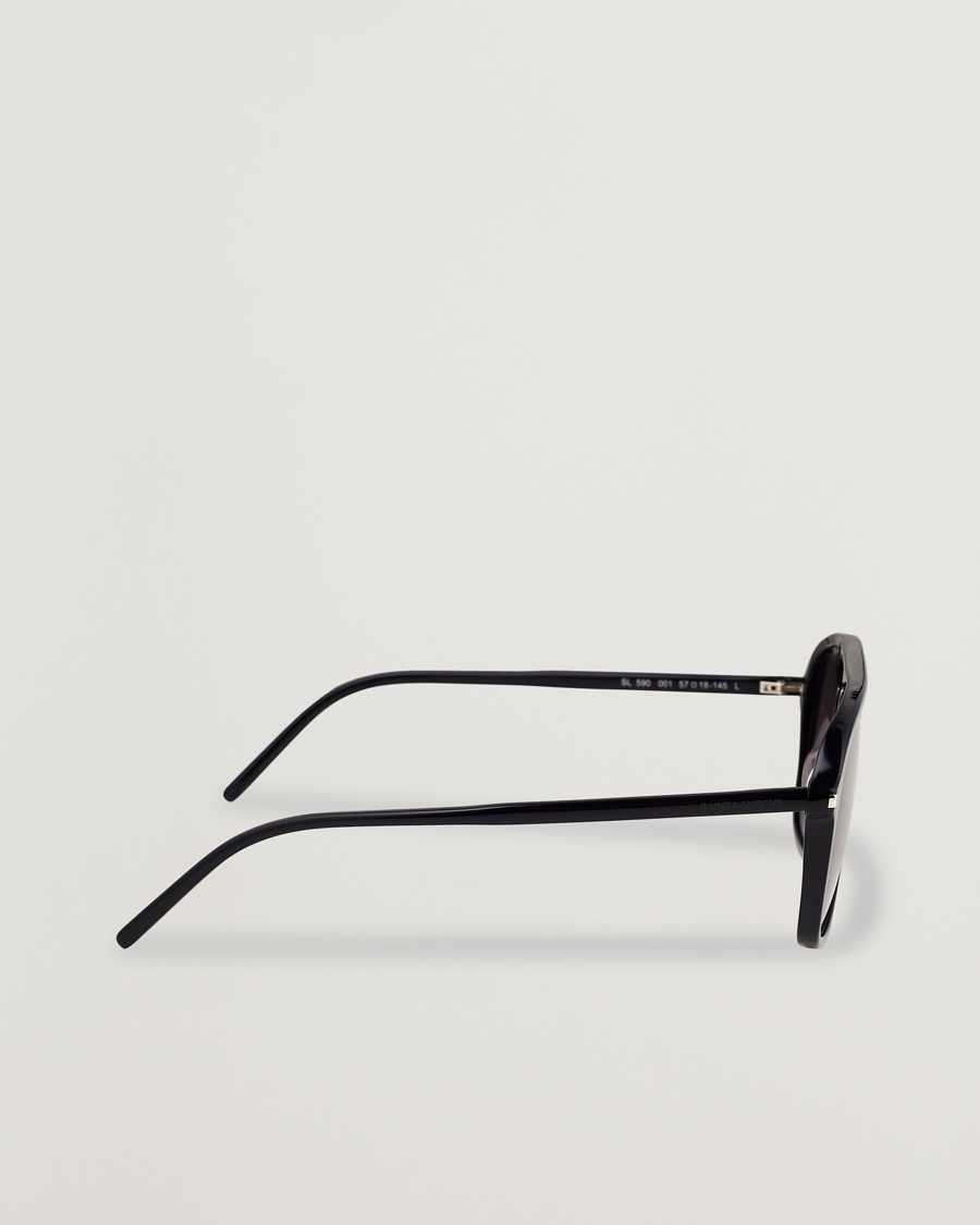 Herr | Saint Laurent SL 590 Sunglasses Black | Saint Laurent | SL 590 Sunglasses Black