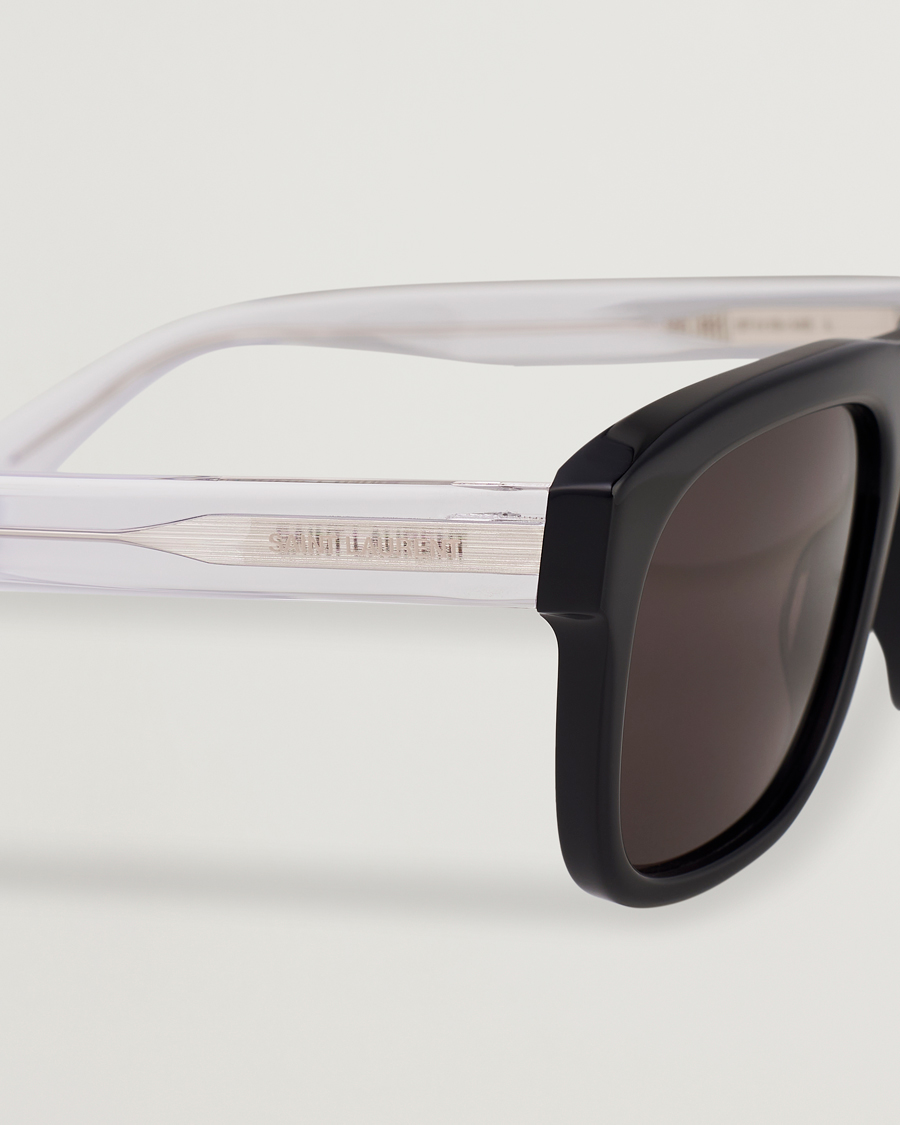 Herr | Saint Laurent SL 558 Sunglasses Black/Crystal | Saint Laurent | SL 558 Sunglasses Black/Crystal
