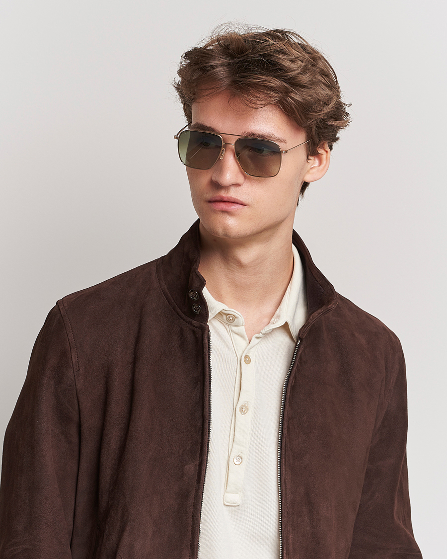 Herr | Accessoarer | Oliver Peoples | 0OV1320ST Dresner Sunglasses Gold