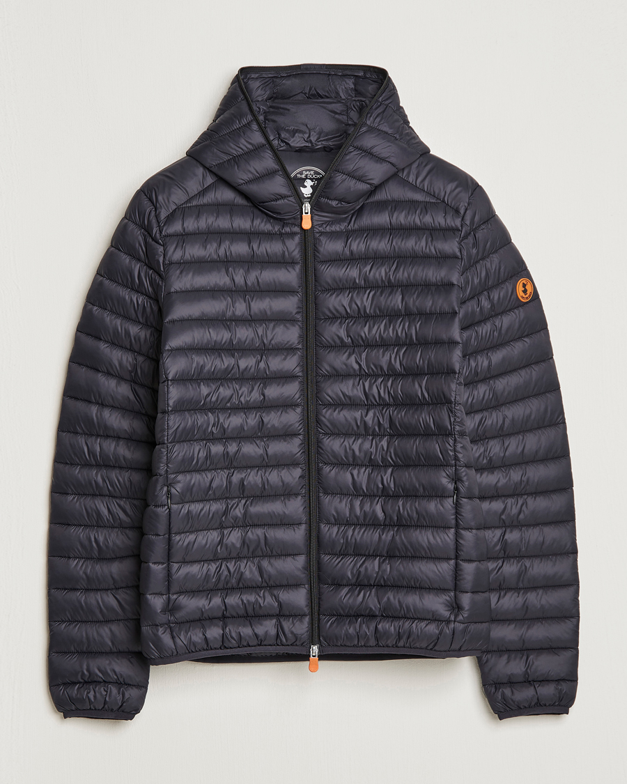 Herr | Jackor | Save The Duck | Duffy Lightweight Padded Hood Jacket Black