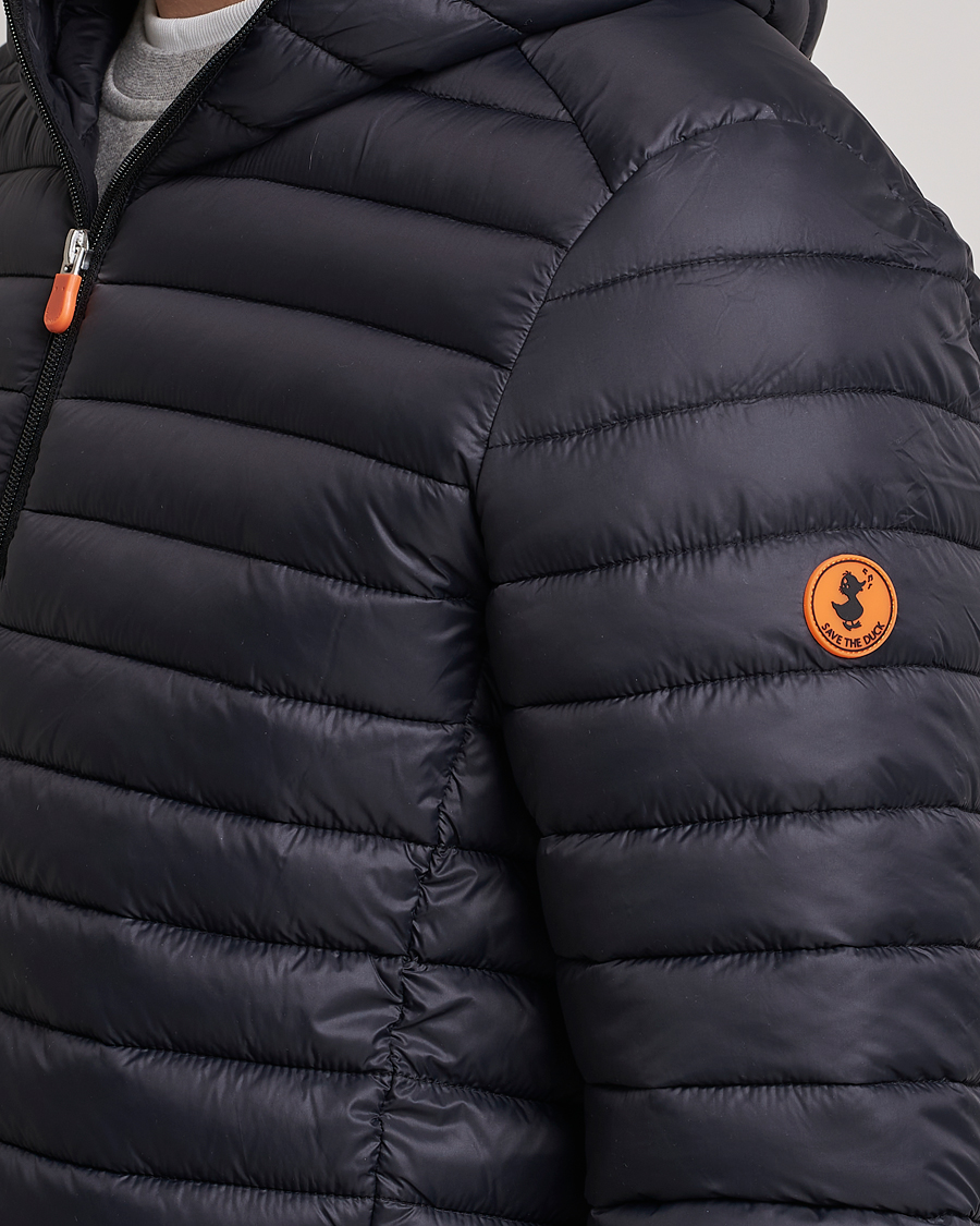 Herr | Jackor | Save The Duck | Duffy Lightweight Padded Hood Jacket Black