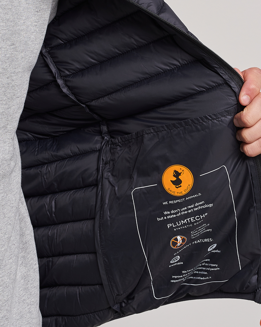 Herr | Jackor | Save The Duck | Duffy Lightweight Padded Hood Jacket Black