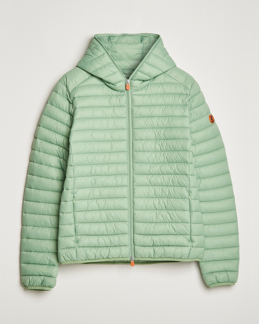 Herr | Jackor | Save The Duck | Duffy Lightweight Padded Hood Jacket Mint Green