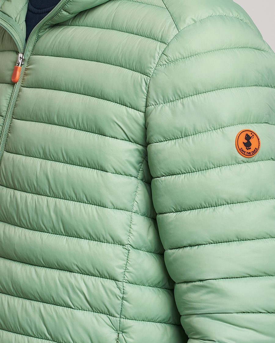 Herr | Jackor | Save The Duck | Duffy Lightweight Padded Hood Jacket Mint Green