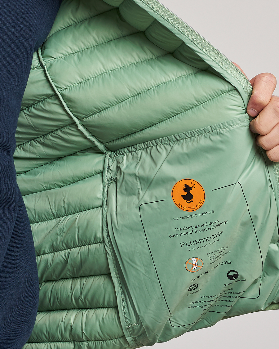 Herr | Jackor | Save The Duck | Duffy Lightweight Padded Hood Jacket Mint Green