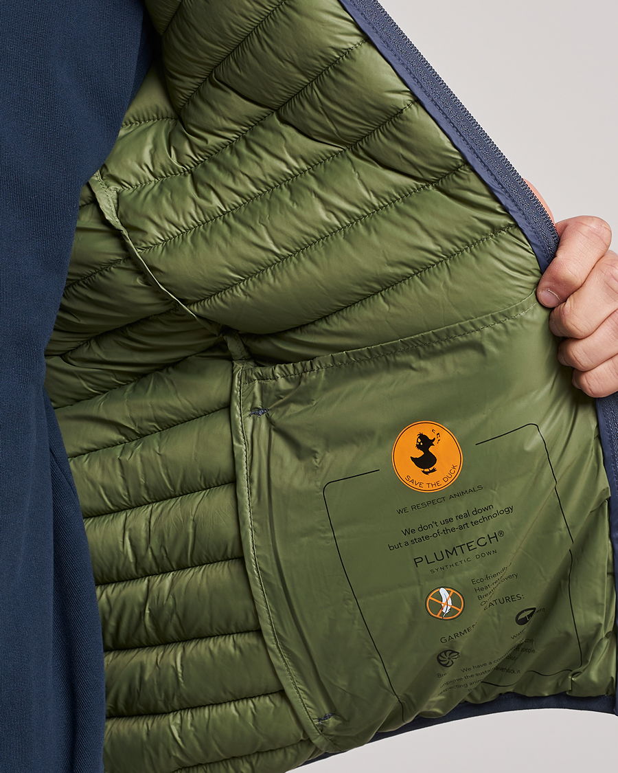 Herr | Jackor | Save The Duck | Duffy Lightweight Padded Hood Jacket Ombre Blue