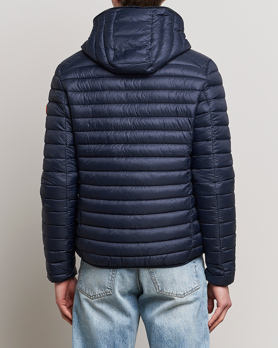 Herr | Jackor | Save The Duck | Duffy Lightweight Padded Hood Jacket Blue Black