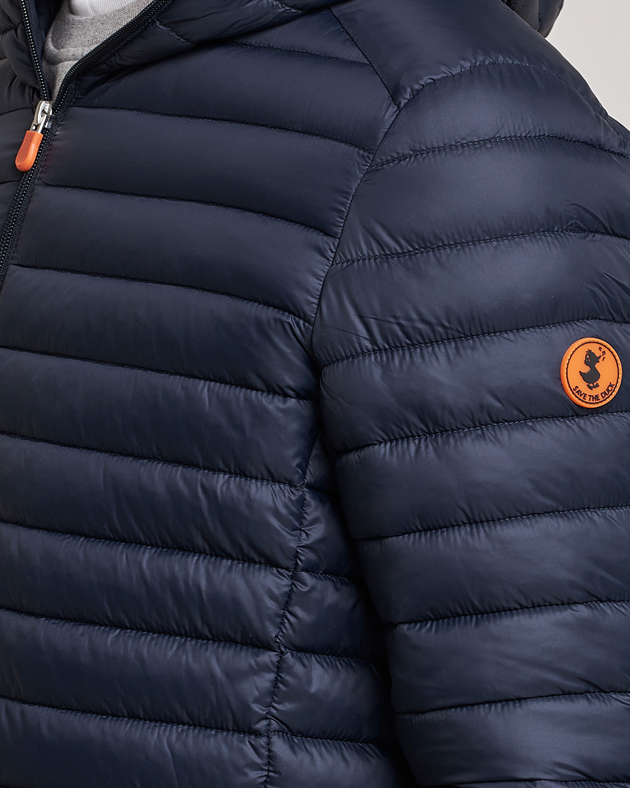 Herr | Jackor | Save The Duck | Duffy Lightweight Padded Hood Jacket Blue Black