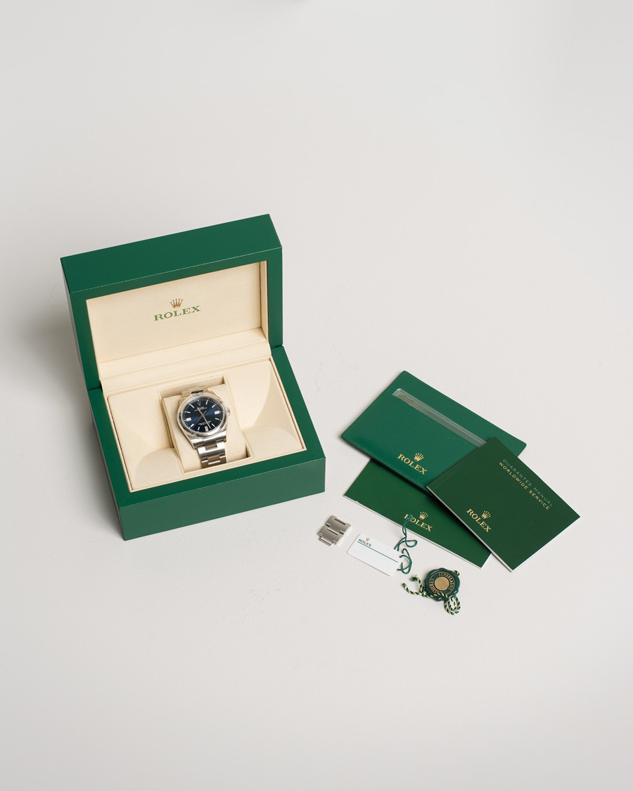 Herr | Pre-Owned & Vintage Watches | Rolex Pre-Owned | Oyster Perpetual 36 126000 Steel Blue