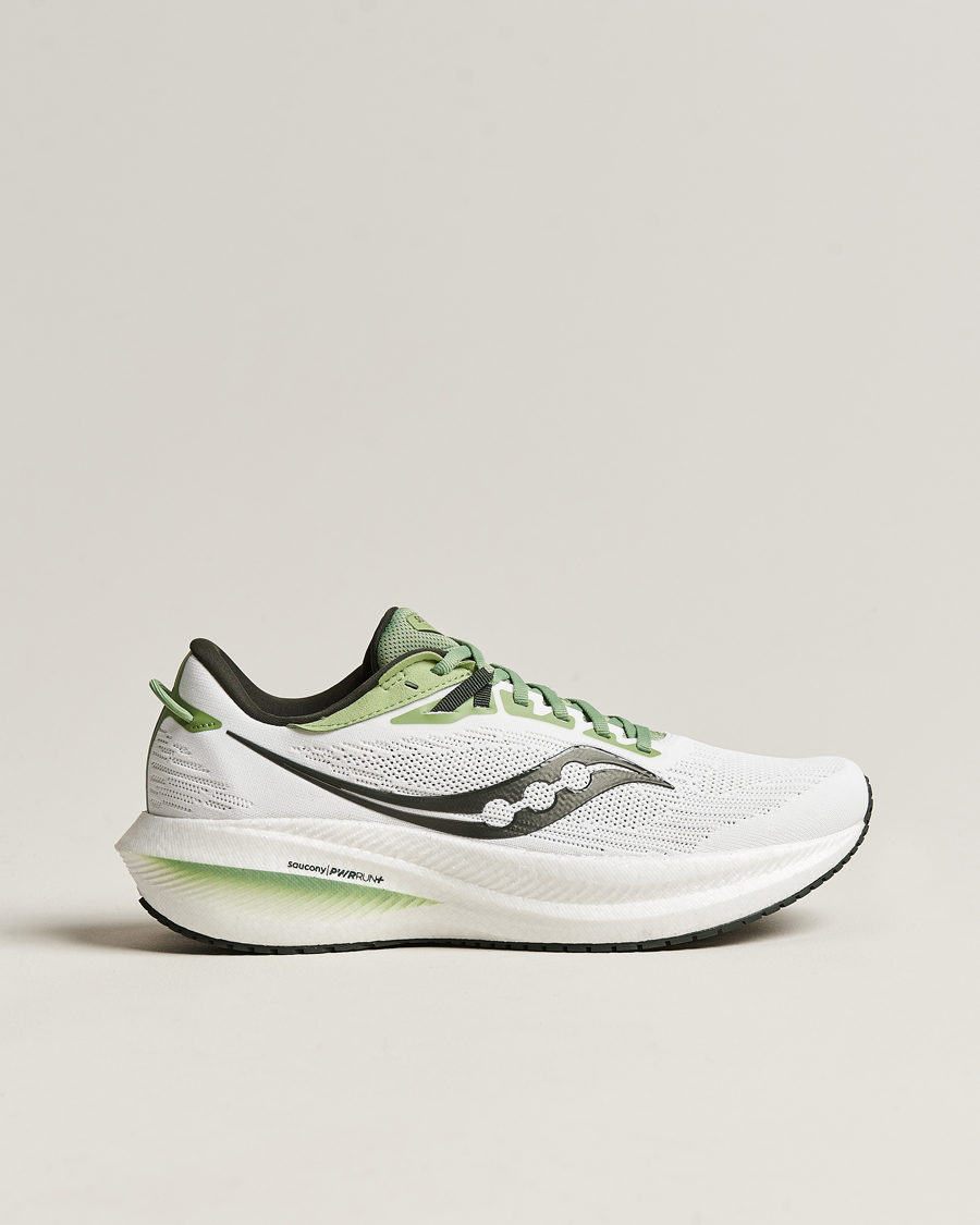 Herr | Saucony Triumph 21 Running Sneakers White/Umbra | Saucony | Triumph 21 Running Sneakers White/Umbra