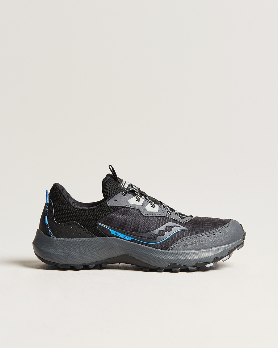 Herr | Saucony Aura TR GTX Winter Sneaker Shadow/Black | Saucony | Aura TR GTX Winter Sneaker Shadow/Black