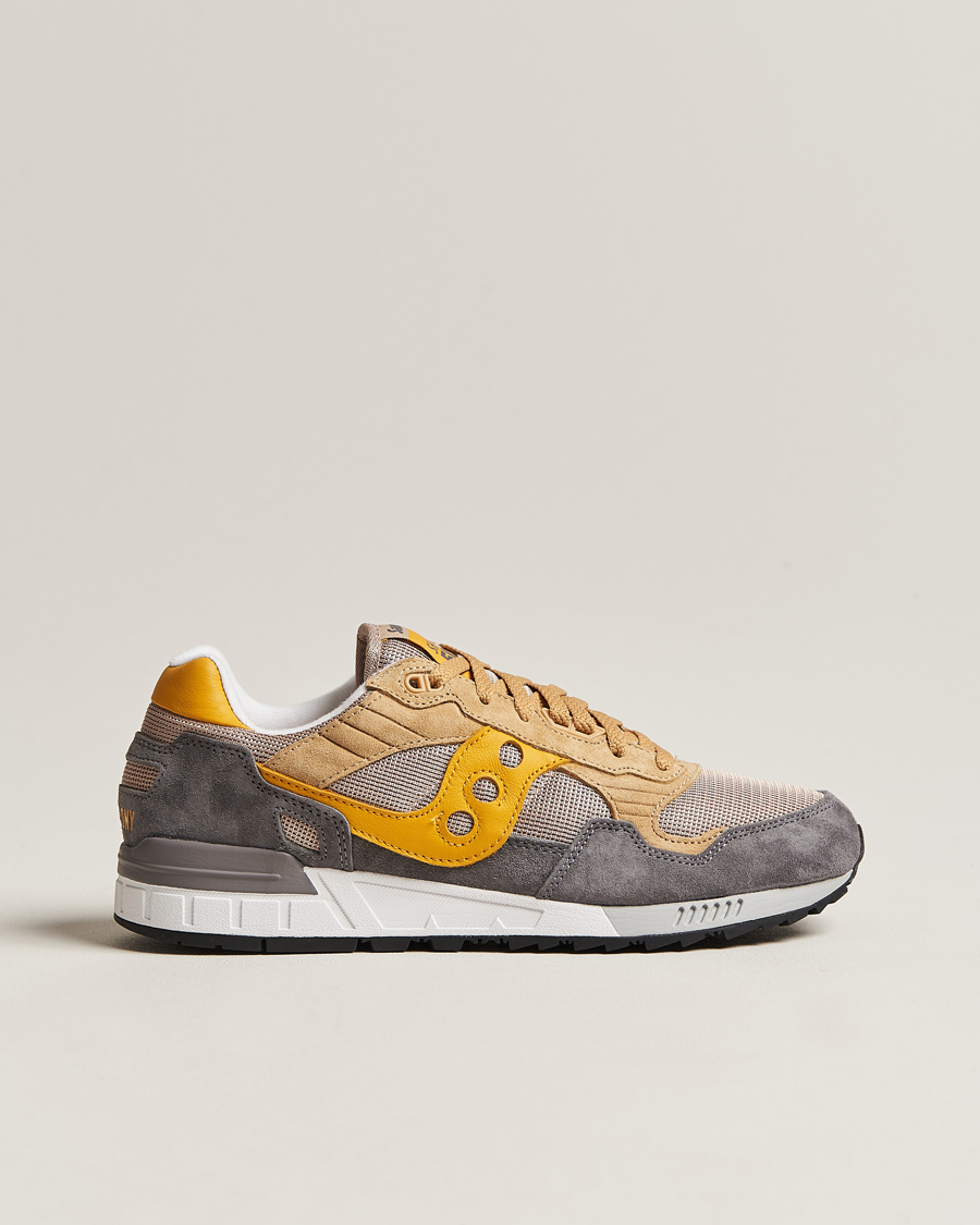 Herr | Saucony Shadow 5000 Sneaker Grey/Yellow | Saucony | Shadow 5000 Sneaker Grey/Yellow