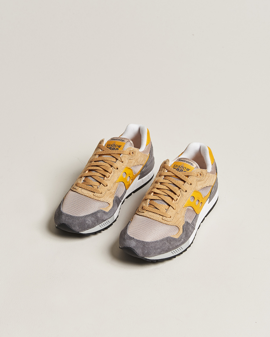 Herr | Saucony Shadow 5000 Sneaker Grey/Yellow | Saucony | Shadow 5000 Sneaker Grey/Yellow