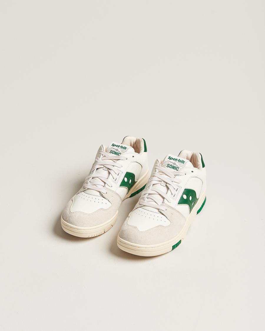 Herr |  | Saucony | Sonic Vintage Leather Sneaker White