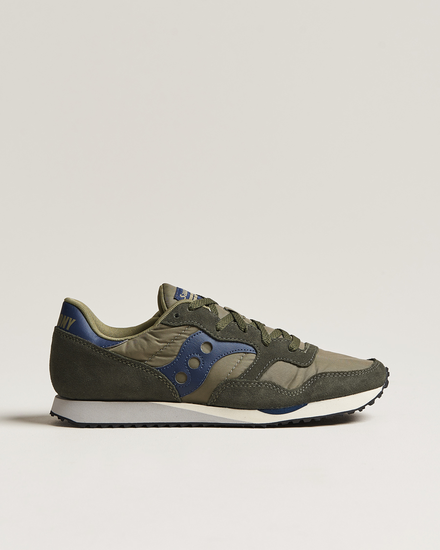 Herr | Saucony DXN Trainer Sneaker Green/Navy | Saucony | DXN Trainer Sneaker Green/Navy