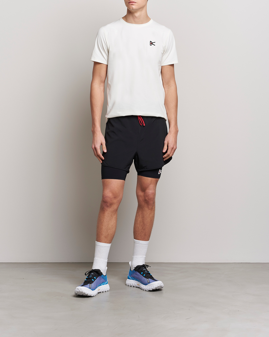Herr | T-Shirts | District Vision | Deva-Tech Short Sleeve T-Shirt White