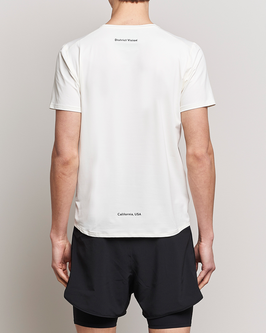 Herr | T-Shirts | District Vision | Deva-Tech Short Sleeve T-Shirt White