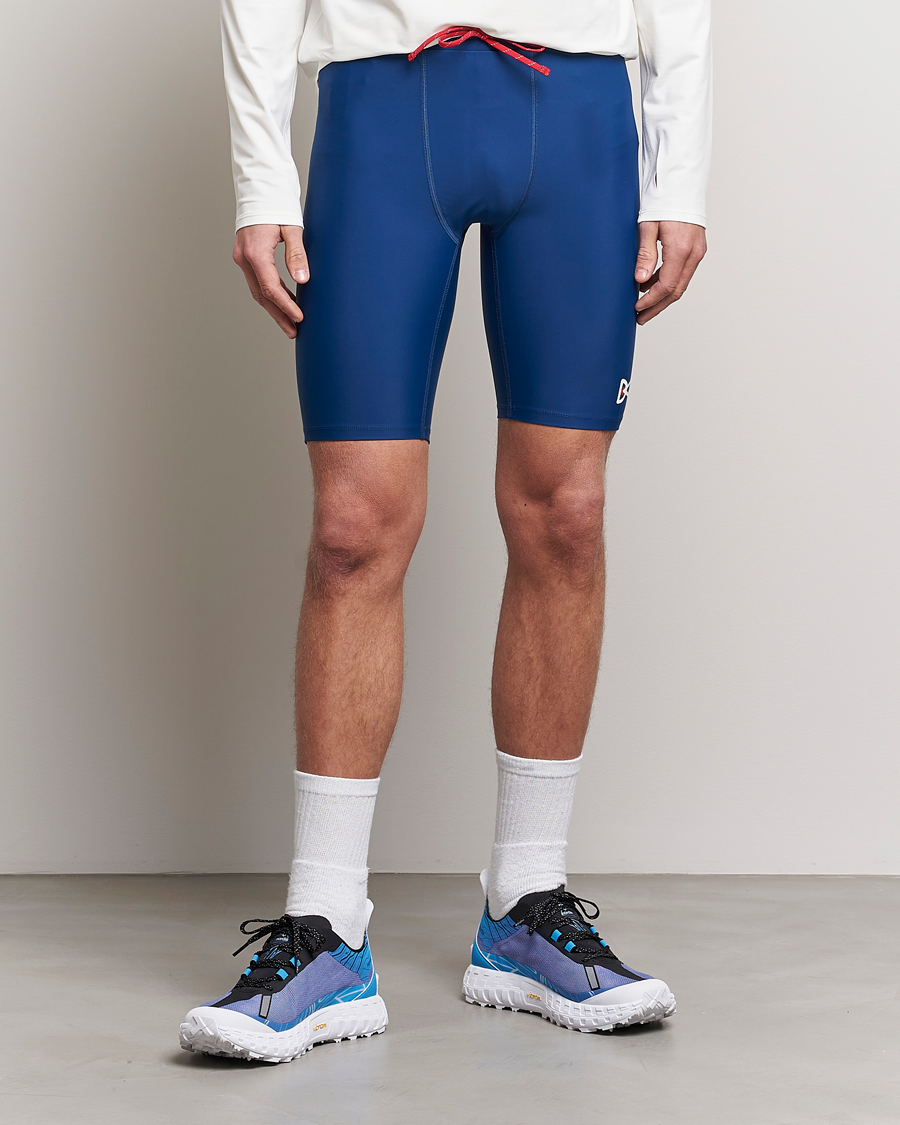 Herr | Shorts | District Vision | TomTom Half Tights Ocean Blue