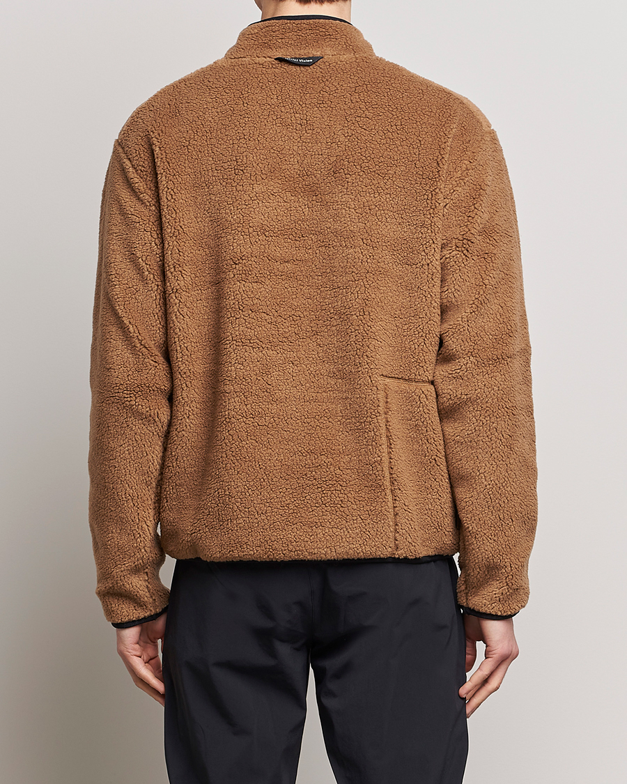 Herr | Tröjor | District Vision | Doug Half Zip Fleece Sand