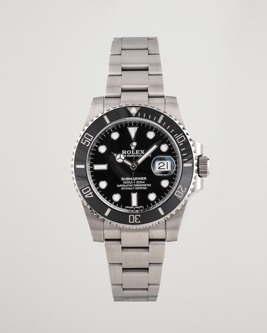 Herr | Pre-Owned & Vintage Watches | Rolex Pre-Owned | Submariner 116610LN Oyster Perpetual Steel Black Steel Black