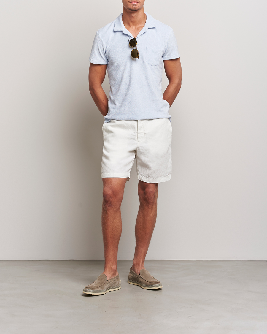 Herr | Pikéer | Orlebar Brown | Terry Polo Light Island Sky