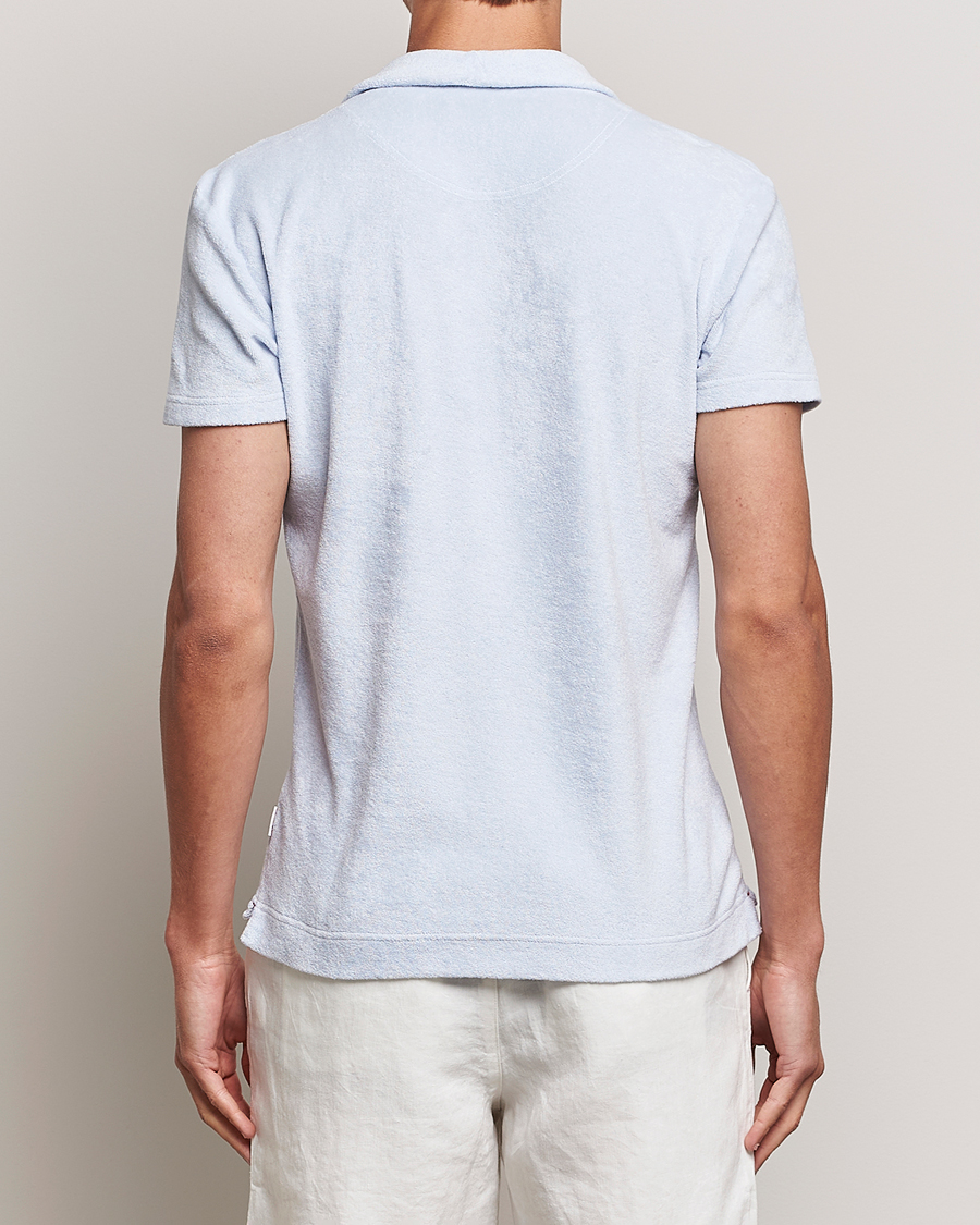 Herr | Pikéer | Orlebar Brown | Terry Polo Light Island Sky