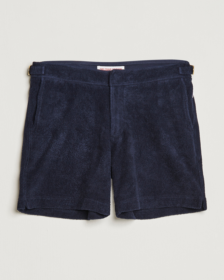 Herr | Shorts | Orlebar Brown | Bulldog Towelling Shorts Night Iris