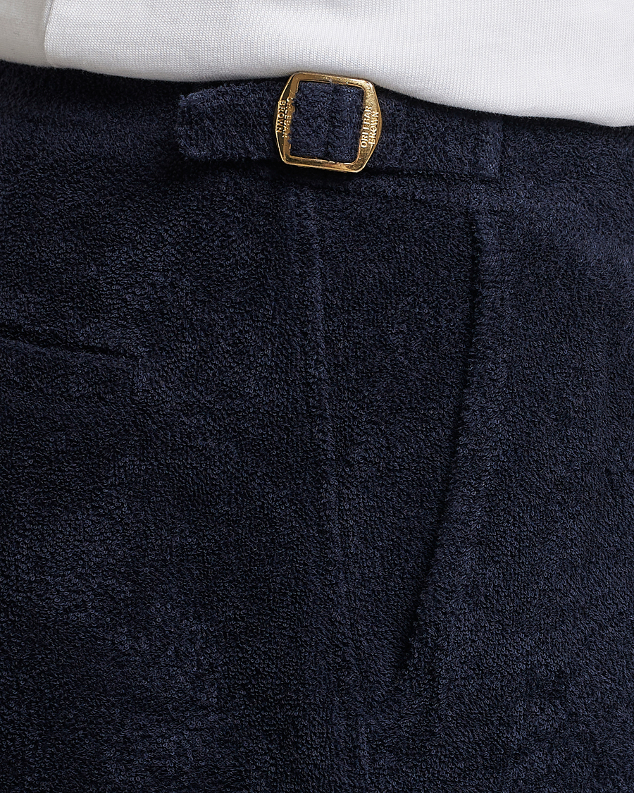 Herr | Shorts | Orlebar Brown | Bulldog Towelling Shorts Night Iris