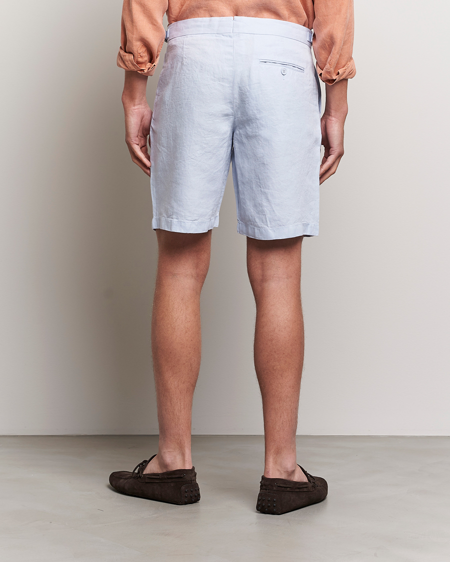 Herr | Shorts | Orlebar Brown | Norwich Linen Shorts Light Island Sky