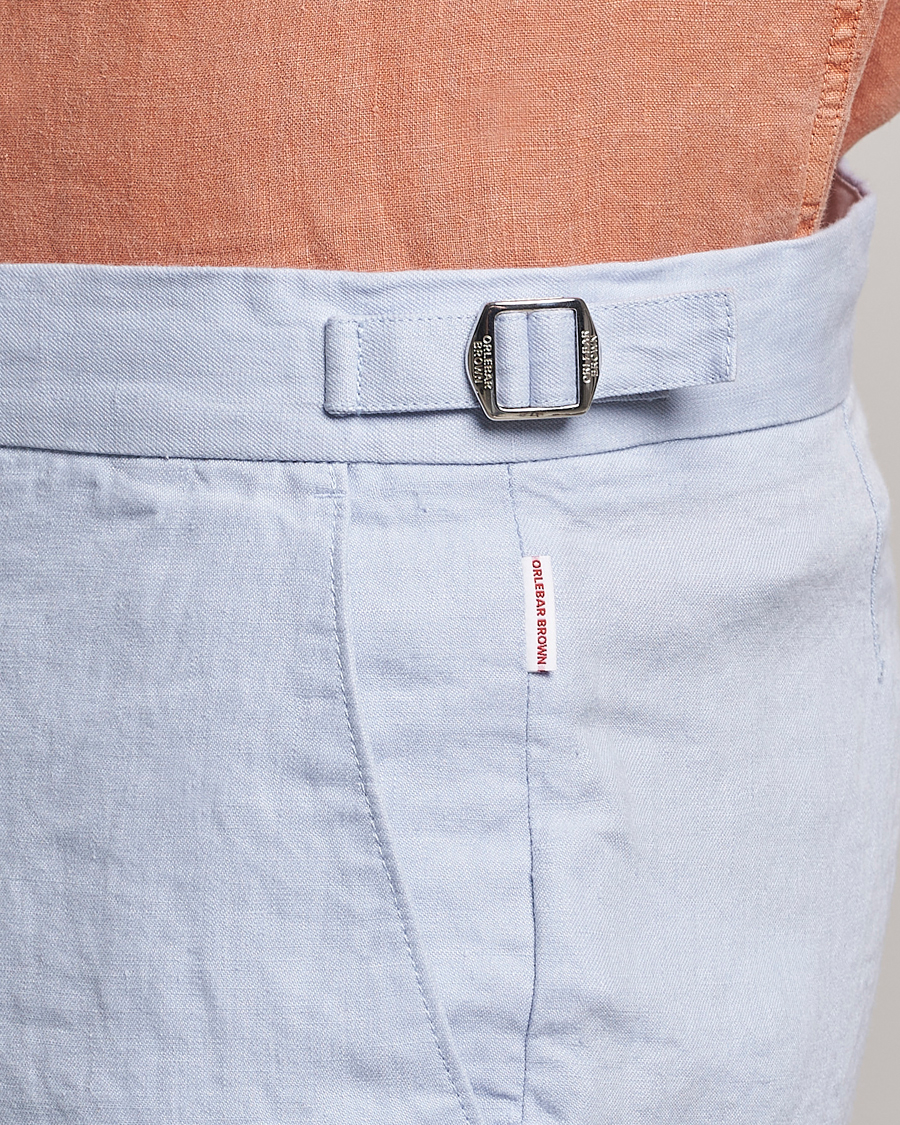 Herr | Shorts | Orlebar Brown | Norwich Linen Shorts Light Island Sky