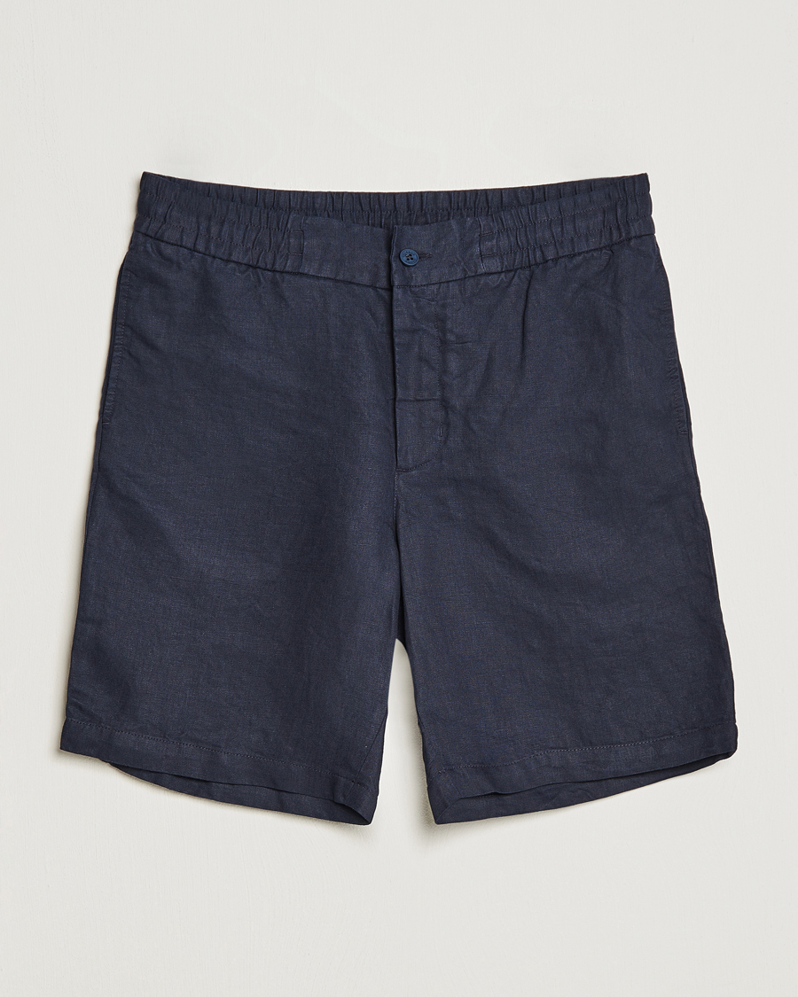 Herr | Shorts | Orlebar Brown | Cornell Linen Shorts Night Iris