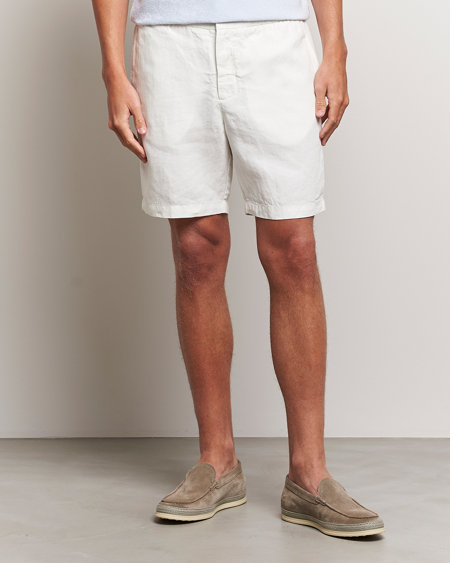 Herr | Linneavdelningen | Orlebar Brown | Cornell Linen Shorts Sandbar