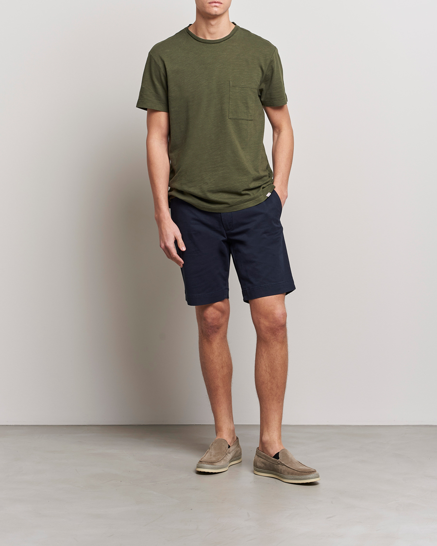 Herr | T-Shirts | Orlebar Brown | OB Classic Garment Dyed Cotton T-Shirt Palm
