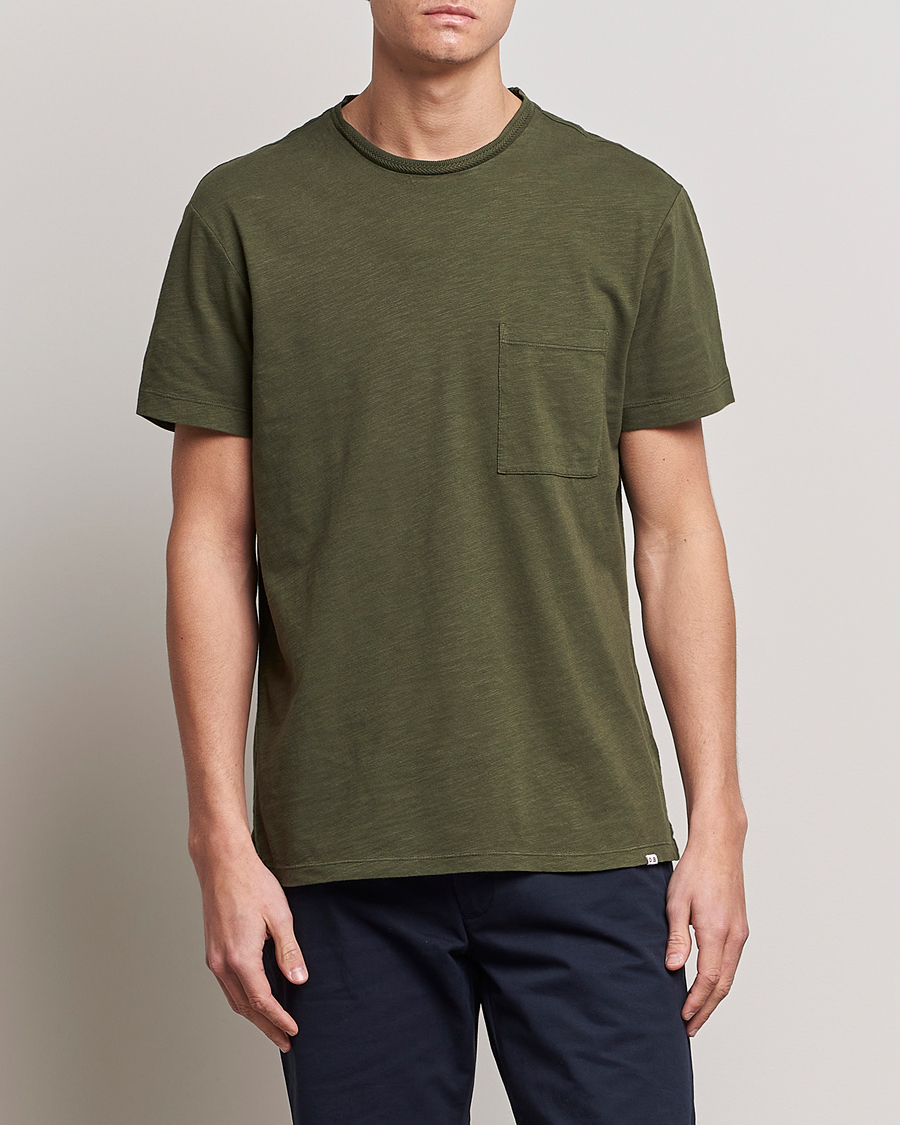 Herr | T-Shirts | Orlebar Brown | OB Classic Garment Dyed Cotton T-Shirt Palm