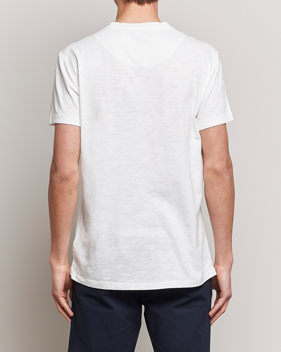 Herr | T-Shirts | Orlebar Brown | OB Classic Garment Dyed Cotton T-Shirt White Sand