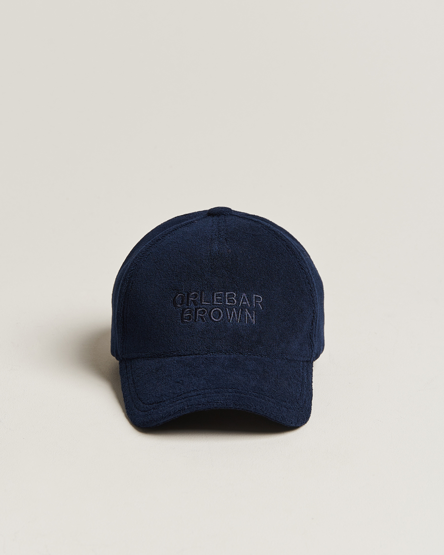 Herr | Orlebar Brown Ellwood Terry Cap Night Iris | Orlebar Brown | Ellwood Terry Cap Night Iris