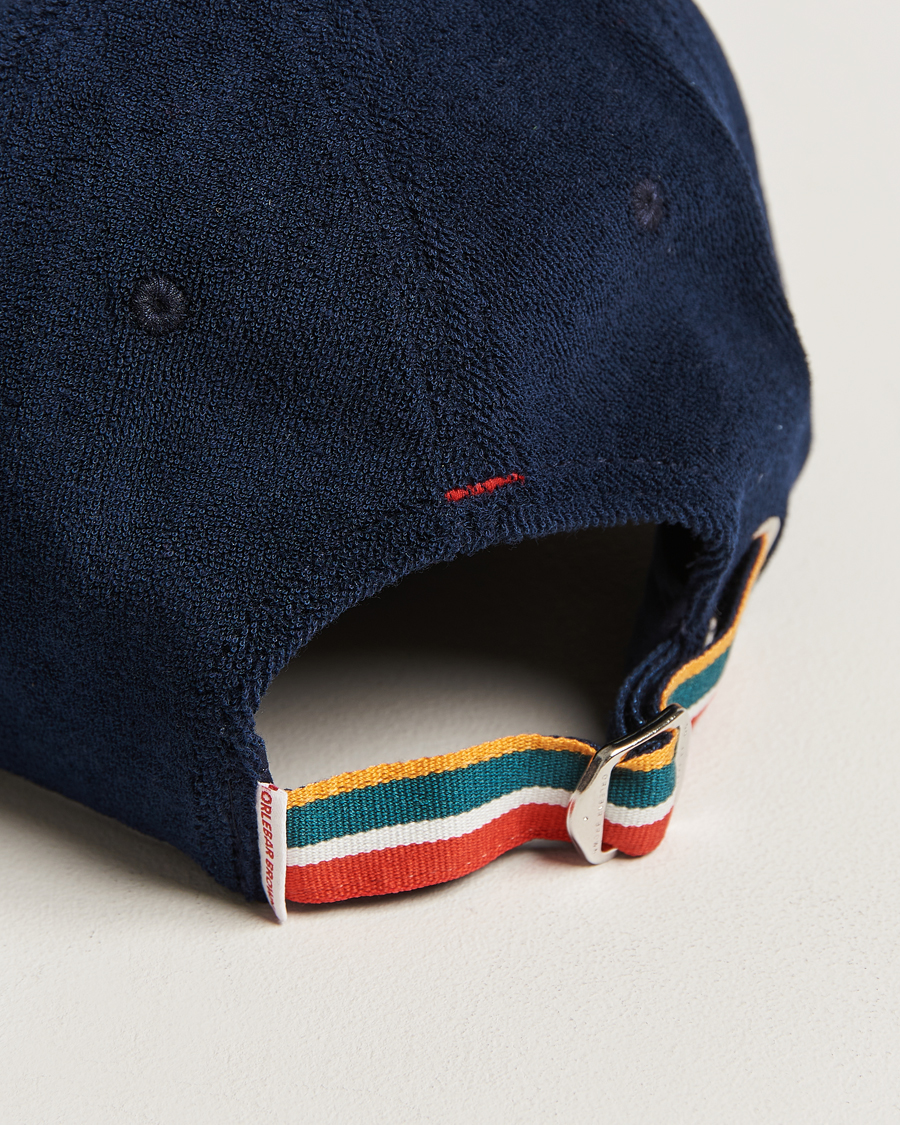 Herr | Orlebar Brown Ellwood Terry Cap Night Iris | Orlebar Brown | Ellwood Terry Cap Night Iris