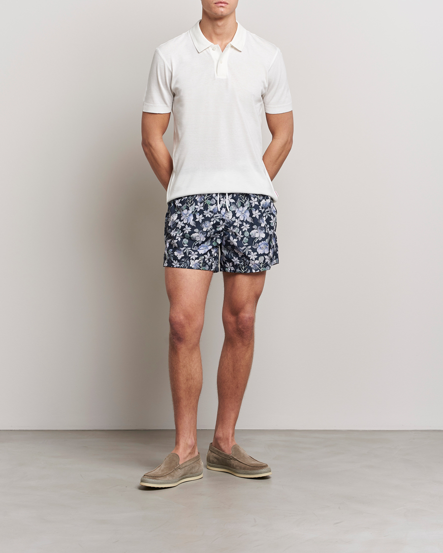 Herr | Pikéer | Orlebar Brown | Jarrett Knitted Rib Polo Sandbar
