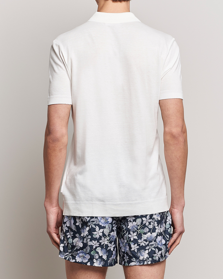 Herr | Pikéer | Orlebar Brown | Jarrett Knitted Rib Polo Sandbar