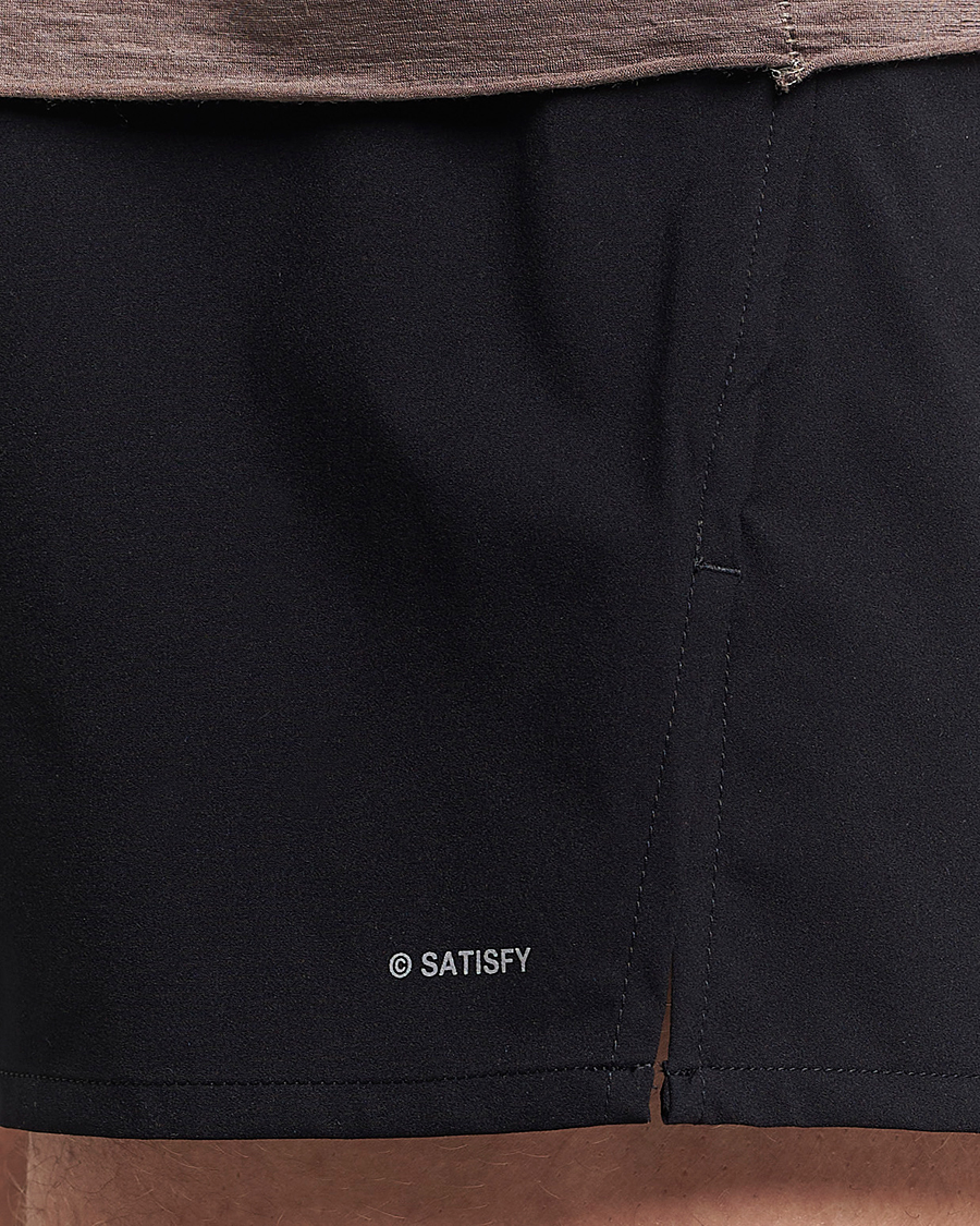 Herr | Shorts | Satisfy | Justice 5” Unlined Shorts Black
