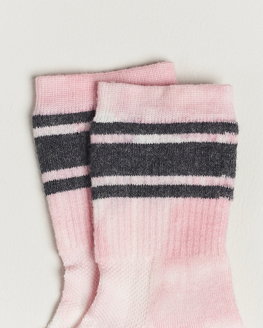Herr | Kläder | Satisfy | Merino Tube Socks  Rock Salt Tie Dye