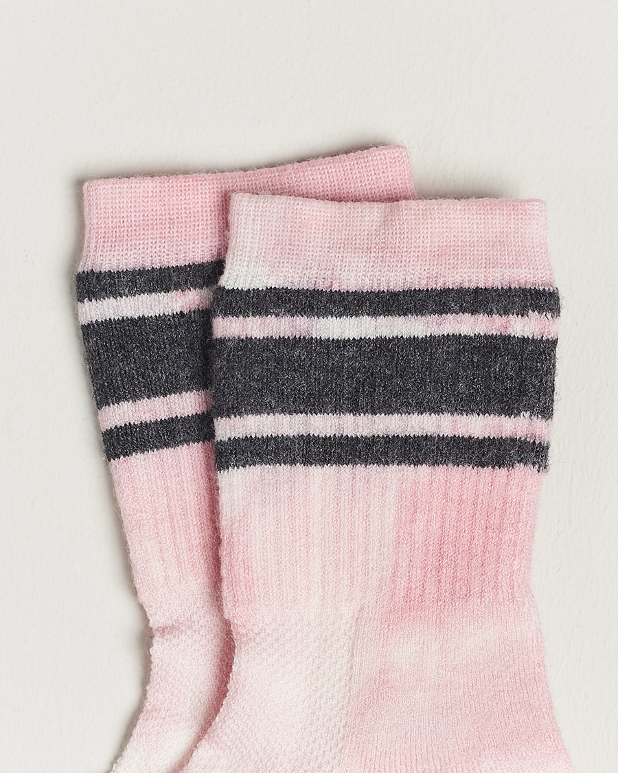 Herr | Contemporary Creators | Satisfy | Merino Tube Socks  Rock Salt Tie Dye