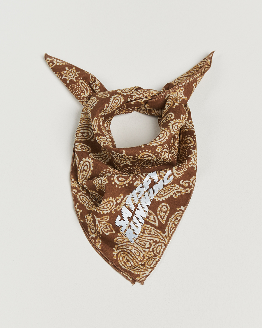 Herr | Satisfy Japanese Cotton Bandana Brown | Satisfy | Japanese Cotton Bandana Brown