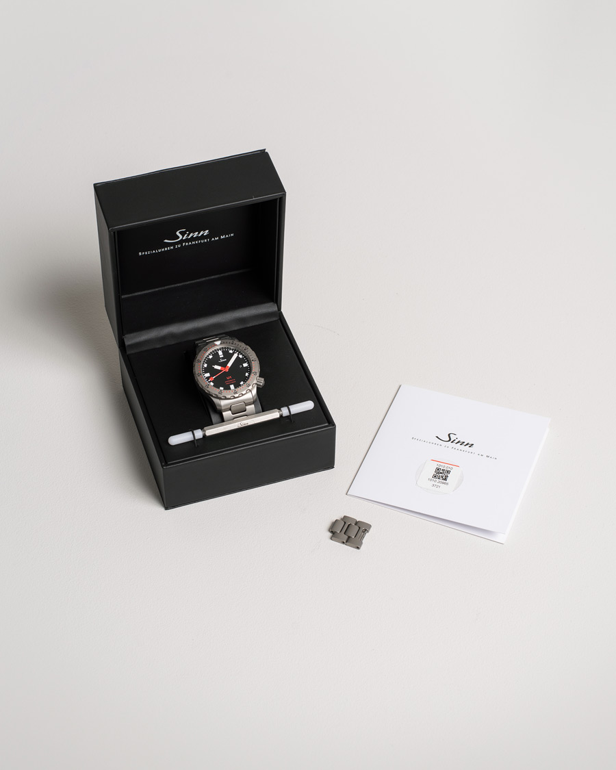 Herr | Pre-Owned & Vintage Watches | Sinn Pre-Owned | Diving U1 1010.010 Steel Black